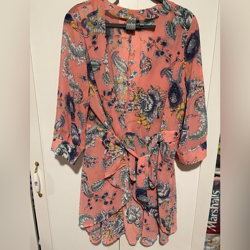 New York and company wrap blouse